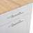 Rolling Wood Kitchen Cart Island-1245967369