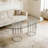 71 inch oval tempered glass dining table-866485313