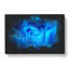 Folded Rose Petals In Blue - Wrapped Canvas Painting-56640622