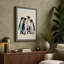 Emperor Penguins Together Coastal 1 Piece Wrapped Canvas Wall Art-917385582-917385583