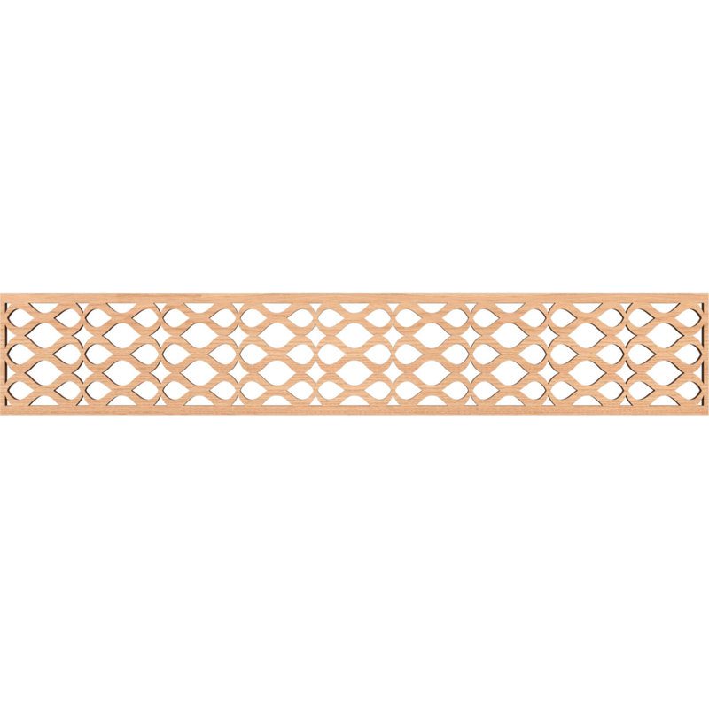 Moulure de panneau Somerset, Noyer blanc, H 8 po x l 46,625 po x P 0,375 po