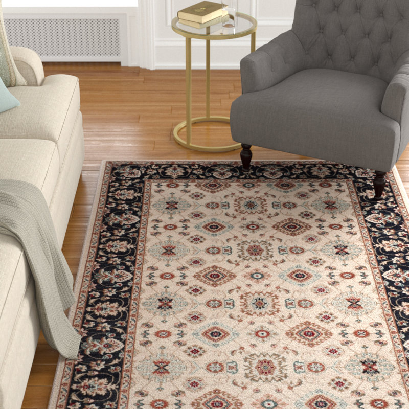 Hamon Performance Oriental Rug, Rectangle 8' x 10'