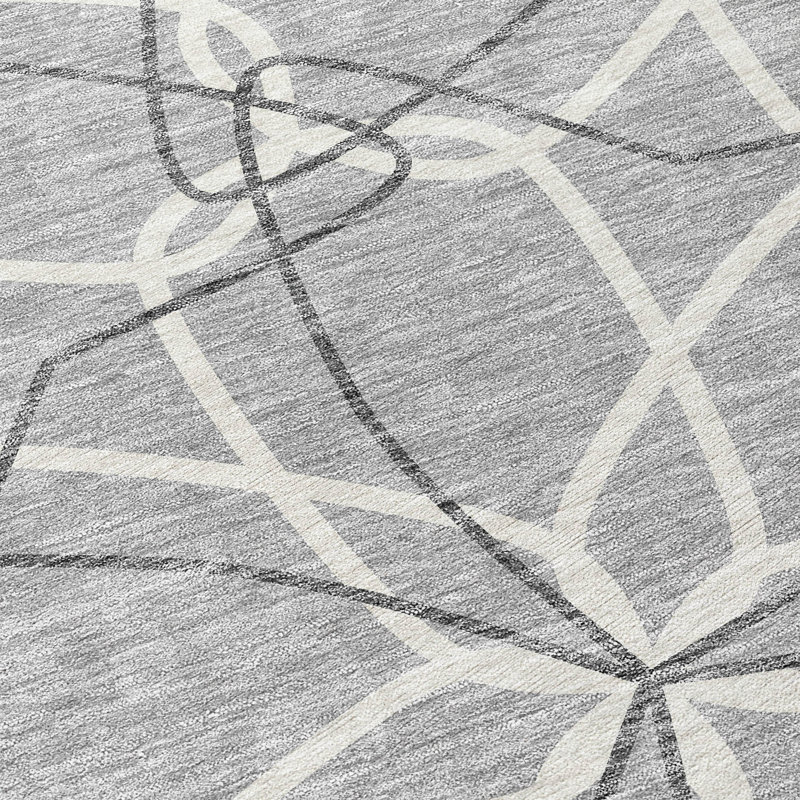  Tapis avec envers antidérapant Alegandro, Rectangle 10' x 14'