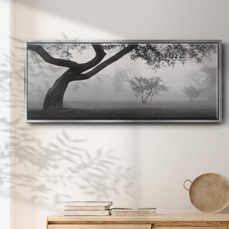 Into the Mist- Framed Canvas, 20" H x 50" W