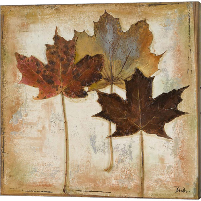Feuilles naturelles par Patricia Pinto, art sur toile (ensemble de 2)