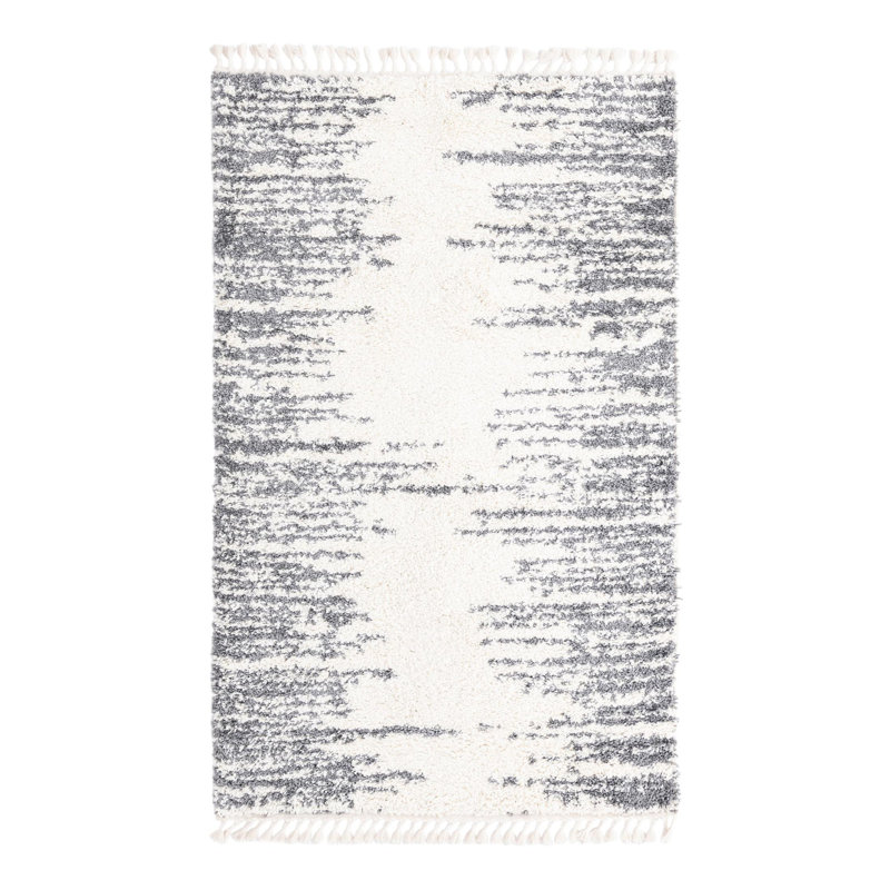 Knupp Abstract Indoor Rug, Rectangle 5'3" x 8'