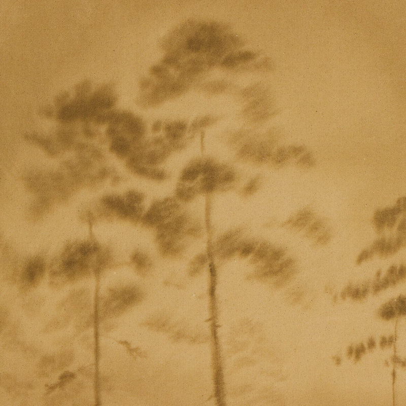 Amongst The Giants Painting by Chelsea Fly, 32" H x 24" W