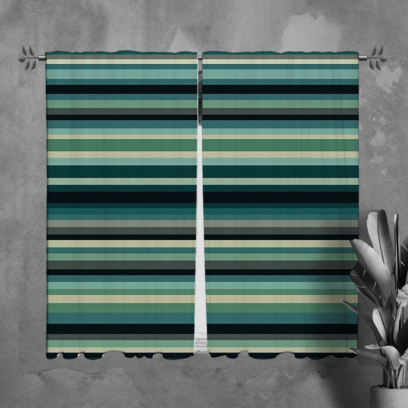 Paire de rideaux obscurcissant en polyester Tred, L 20 po x L 61 po