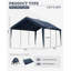Housse de remplacement pour auvent pour abri d'auto avec coussins sphériques (cadre non inclus)-118023951-118023952
