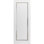 Dalle de porte blanche standard en verre givré Planum