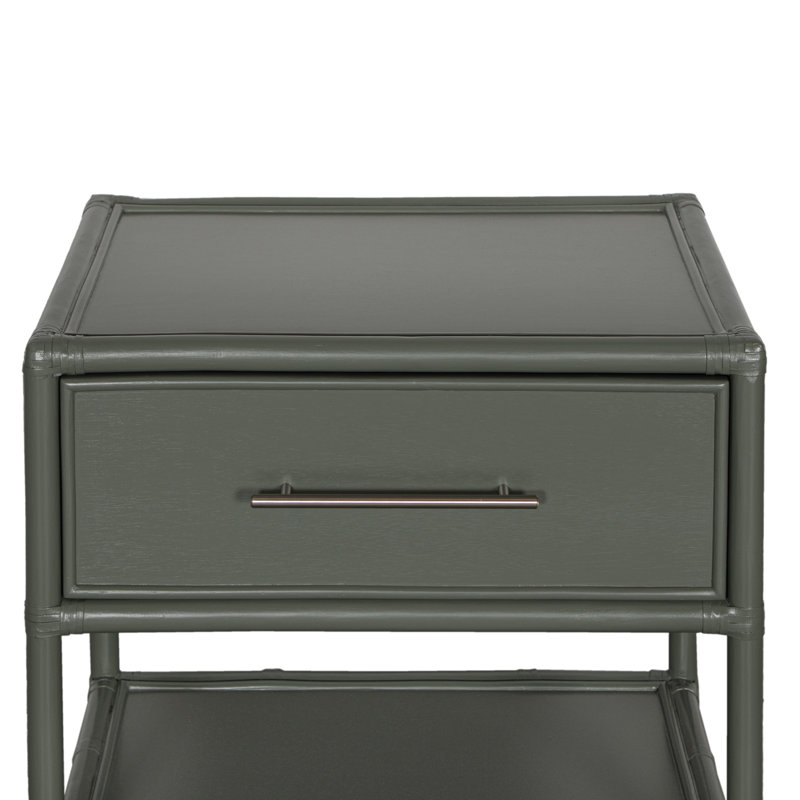 Table de chevet 1 tiroir Olivia Collection, Evergreen
