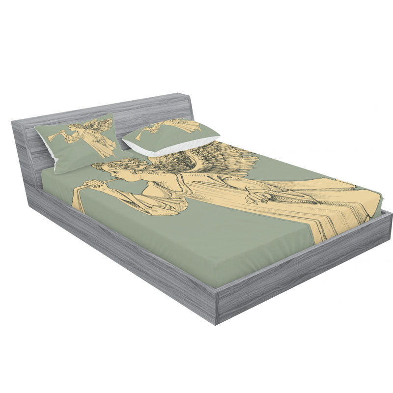 Microfiber Sheet Set, Full Sheet Set with Fitted Sheet