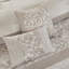 Ensemble d'édredon brodé 8 pièces Neutral King-130719583