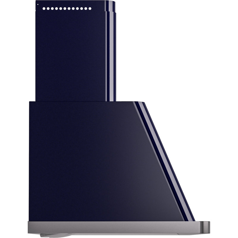 48" Majestic II 600 CFM Ducted Wall Mount Range Hood, Midnight Blue