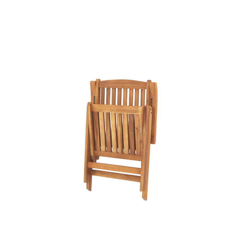 Saguenay Folding Patio Dining Armchair with Cushion
