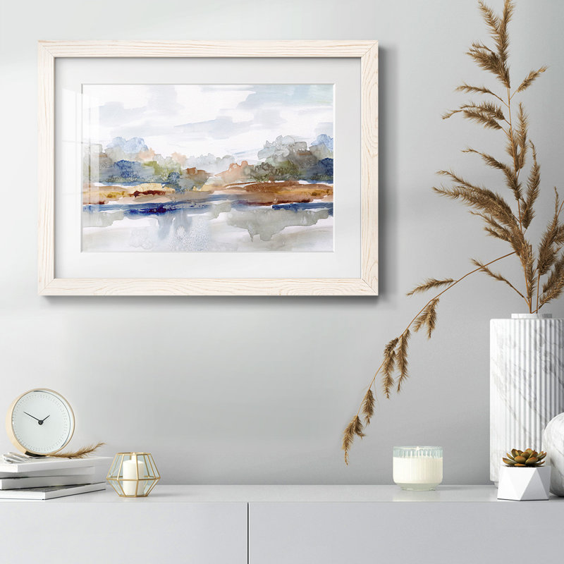 High Sierra Framed On Paper Print, White, 28" H x 42" W