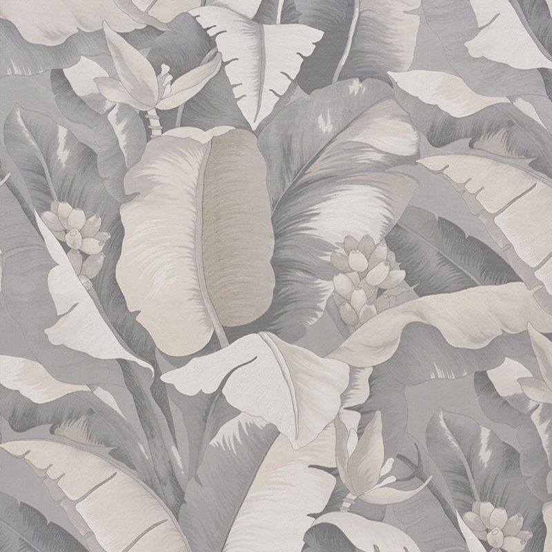 Botanico Fabric, White/Off-White/Beige