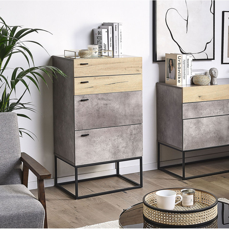 Oman 52 cm W Chest of 3 Drawers