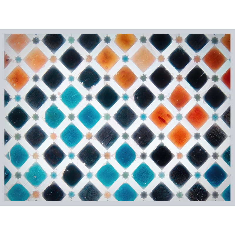 «Alhambra Tiles» par Graffitee Studios - impression sur toile tendue