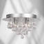 4-Light 35cm Crystal Flush Mount Ceiling Light