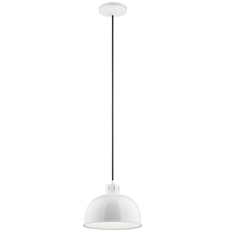 Porterfield 1 - Light Single Pendant, White