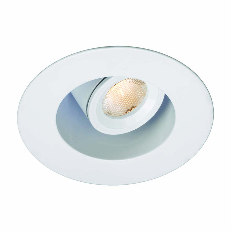 Garniture encastrée LEDme®, Blanc chaud, Blanc