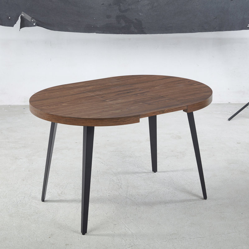 Extendable Table,Dining Table,Office Table,Coffee Table,Metal Leg,MDF Top, Brown