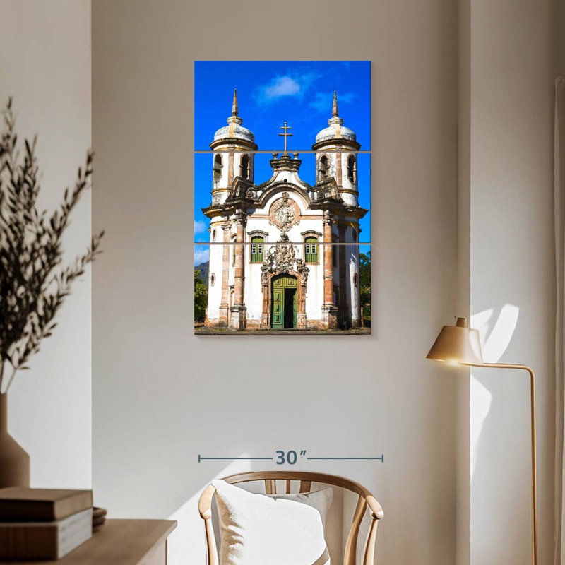 Église Adella de Saint-François d'Assise, H 57 po x l 36 po