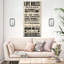«Life Rules», impression sur toile tendue-684154340