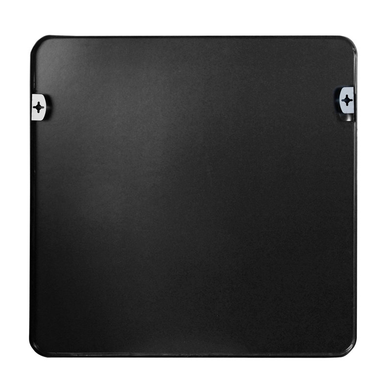 Miroir de salle de bain 30 po x 30 po, Noir, 30,06 po x 30,06 po
