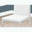 Ensemble de 2 chaises de salle à manger - aspect cuir - base en métal-392740750-392740749