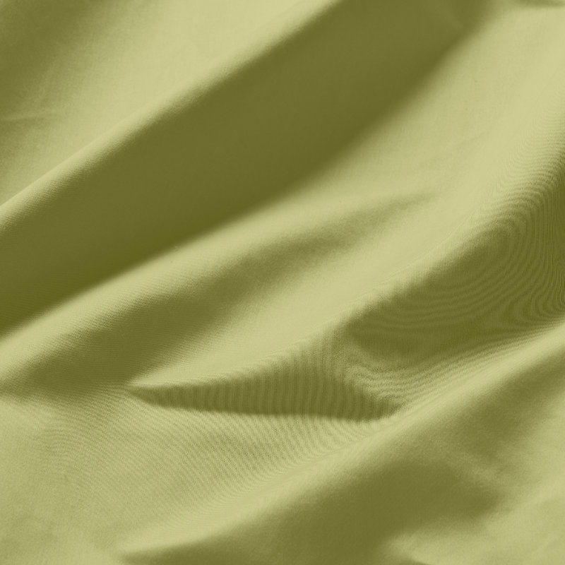 Egyptian Cotton Deep Pocket Solid 650 Thread Count Sheet Set, Split King, Olive Green