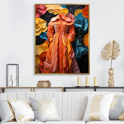 Impression sur toile Fashion Haute Couture Elegance II
