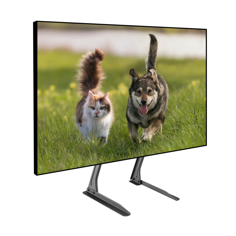 ProMounts Premium Fixed Tabletop TV Stand Mount for 13 to 72 inch Screens, Holds up to 110Lbs