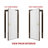 Deux 80'' Front Entry Doors-95265600-95265605-95265606