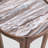 Anbut Marble Top Solid Wood End Table