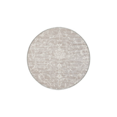 Machine Washable Beige Area Rug