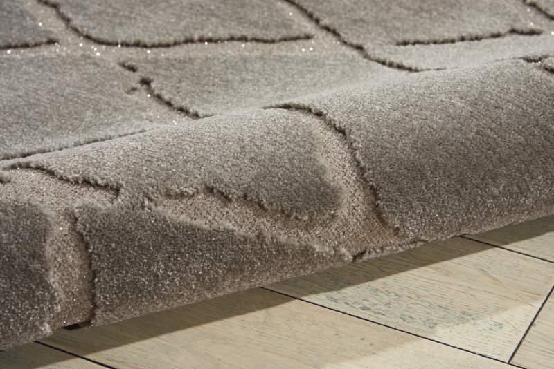 Gleam Geometric Area Rug in Gray, Rectangle 3'10" x 5'10"
