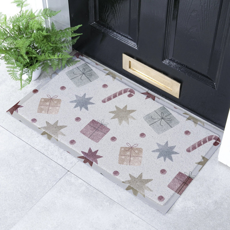 Non-Slip Christmas Doormat