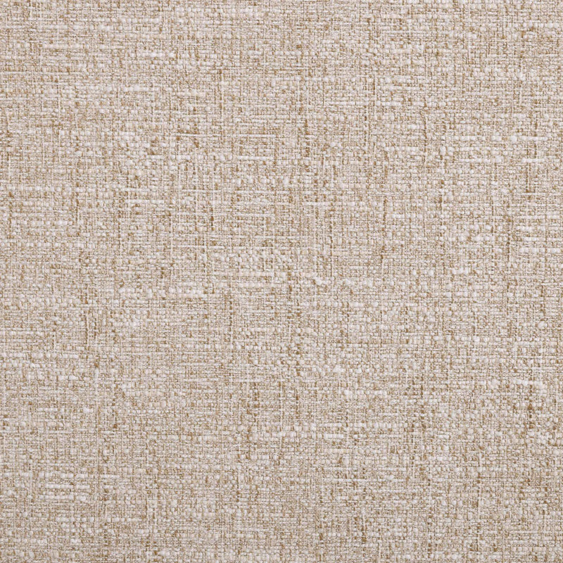Lit tapissier en tissu texturé Fira Daliah, Beige Linen Textured Fabric, King