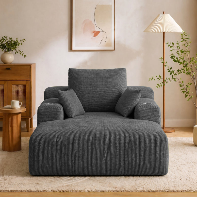 Canapé 71,65 po Corduroy