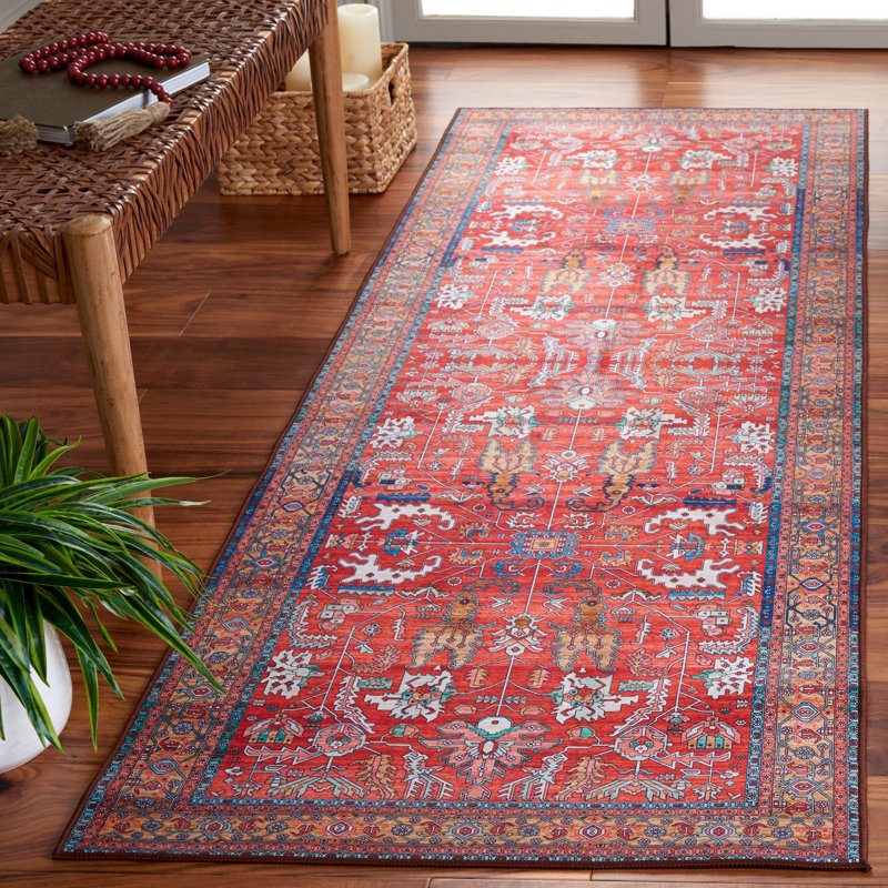Danna Tucson Performance Machine Washable Oriental Rug, Runner 2'6" x 22'