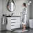 Siegfried 29.5'' Single Bathroom Vanity with Resin Top-8295960