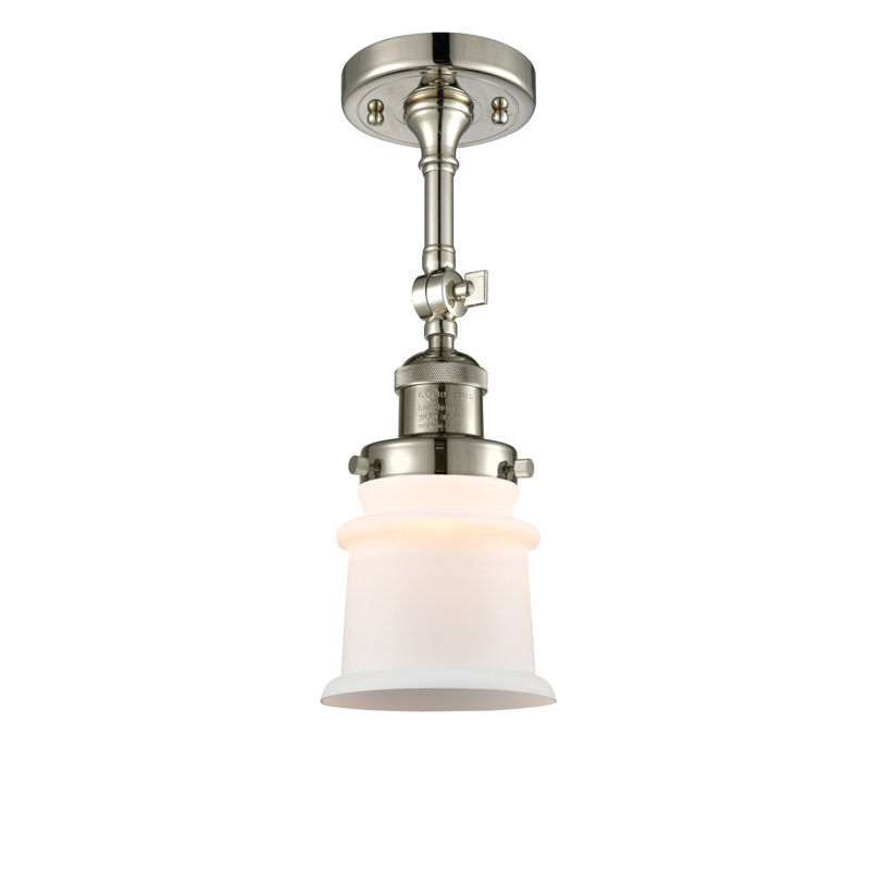 Applique murale articulée à 1 lumière Bartolmeu, Boîtier blanc mat, Nickel poli, Ampoule non incluse