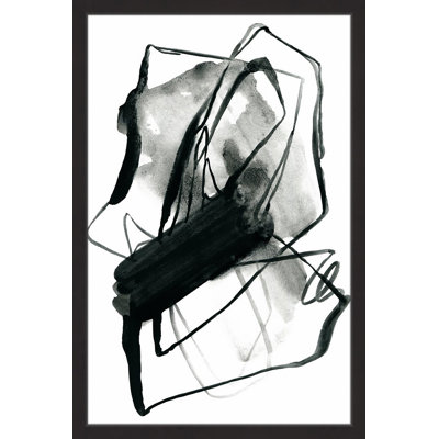 «Masterpiece», reproduction de peinture à l'aquarelle encadrée sur papier