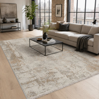 Geometric Cotton and Chenille Flatweave Area Rug