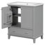 Meuble-lavabo autoportant 30 po Nochur-694614282