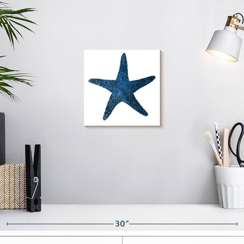 Aletra Navy Starfish, 10" H x 10" W