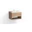 Modo 30" W Wall Mounted Single Bathroom Vanity-31505422-60840383-60840374