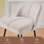 Padded Fabric Upholstered Bar Stools with Footrest Spring Cushion -1988954669
